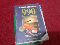 Kamus Lengkap 990 Milyar; Inggris - Indonesai, Indonesia - Inggris