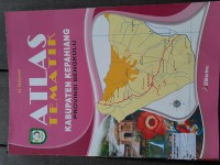 Atlas Tematik Provinsi Bengkulu; Kabupaten Kepahiang