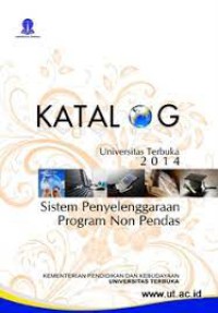 Katalog Universitas Terbuka 2014 Program PENDAS