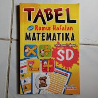 Tabel dan Rumus Hafalan Matematika : Tabel Super Lengkap untuk SD