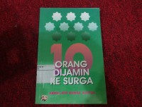 10 Orang Di jamin ke Surga