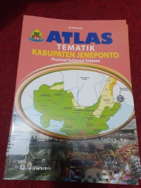 Atlas Tematik Provinsi Sulawesi Selatan; Kabupaten Jeneponto