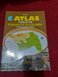 Atlas Tematik Provinsi Sulawesi Selatan; Kabupaten Bulukumba