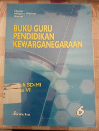 Buku Guru Pendidikan Kewarganegaraan