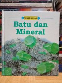 Batu dan Mineral