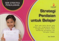 Strategi Penilaian Untul Belajar