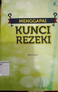 Menggapai Kunci Rezeki